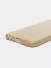 Голубой силиконовый чехол на Samsung Galaxy J4 Plus, с блестками