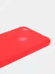 Красный силиконовый чехол на Huawei P8 Lite (2017)