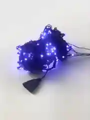 Синий уличная гирлянда-нить, LED, на черном проводе, 40 м