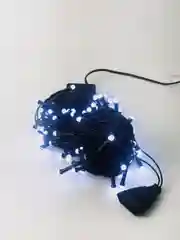Синий уличная гирлянда-нить, LED, на черном проводе, 40 м