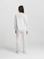 Белый женский комплект со свитшотом
