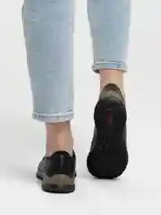 Черный кроссовки Rieker, женские, из натуральной кожи