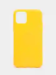 Желтый чехол для iPhone 5s, 6, 7, 8 Plus, SE 20, X, XS, XR, 11 Pro Max, 12 Mini, 13, силиконовый