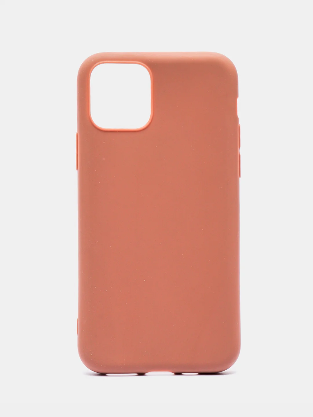 Коралловый меланж чехол для iPhone 5s, 6, 7, 8 Plus, SE 20, X, XS, XR, 11 Pro Max, 12 Mini, 13, силиконовый