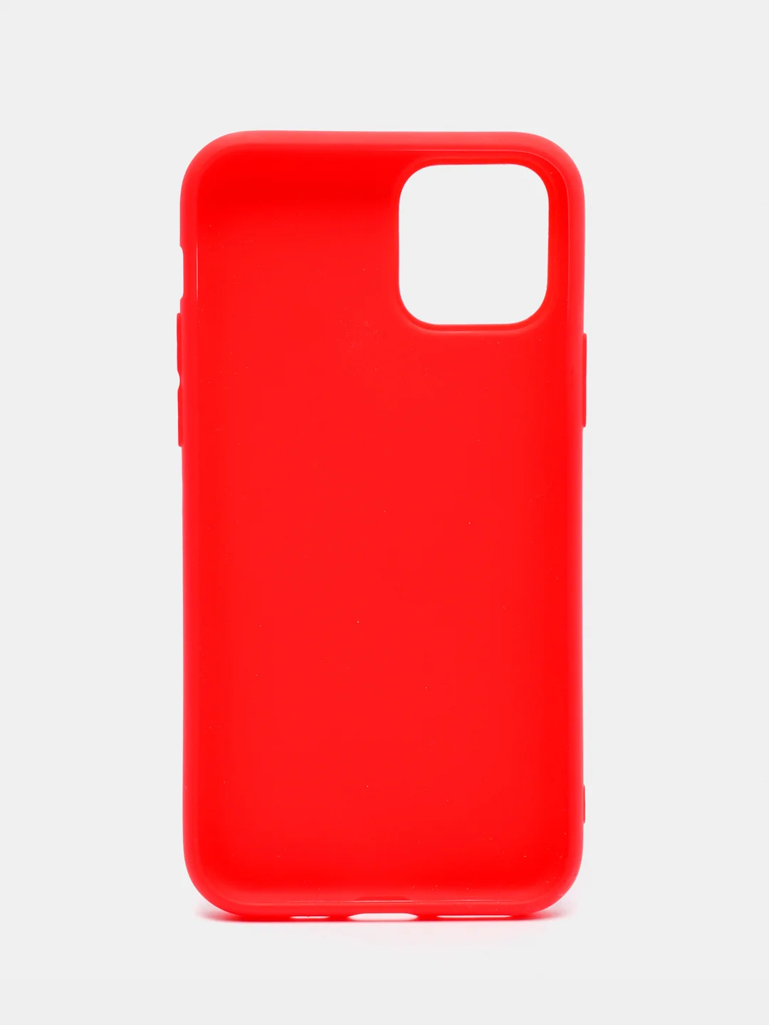 Красный чехол для iPhone 5s, 6, 7, 8 Plus, SE 20, X, XS, XR, 11 Pro Max, 12 Mini, 13, силиконовый