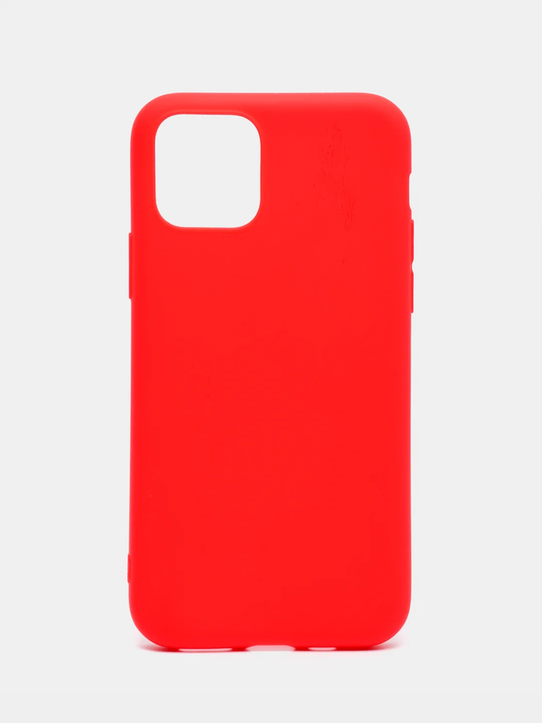 Красный чехол для iPhone 5s, 6, 7, 8 Plus, SE 20, X, XS, XR, 11 Pro Max, 12 Mini, 13, силиконовый