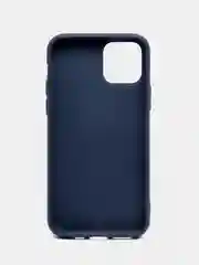 Темно-синий чехол для iPhone 5s, 6, 7, 8 Plus, SE 20, X, XS, XR, 11 Pro Max, 12 Mini, 13, силиконовый