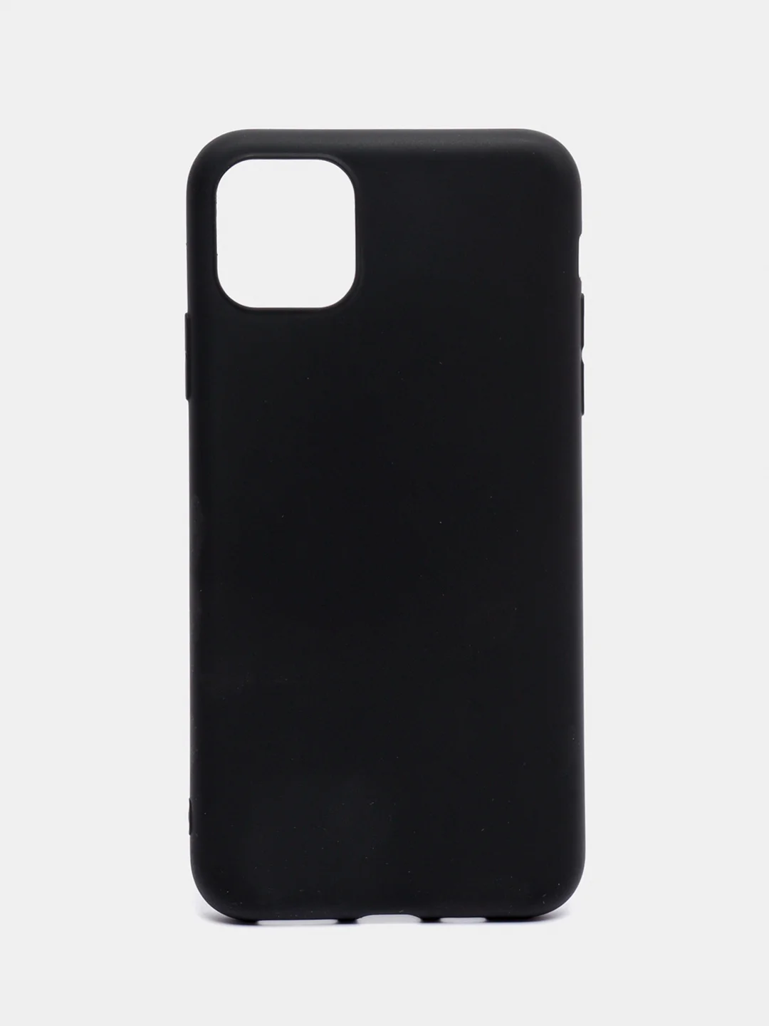 Черный чехол для iPhone 5s, 6, 7, 8 Plus, SE 20, X, XS, XR, 11 Pro Max, 12 Mini, 13, силиконовый