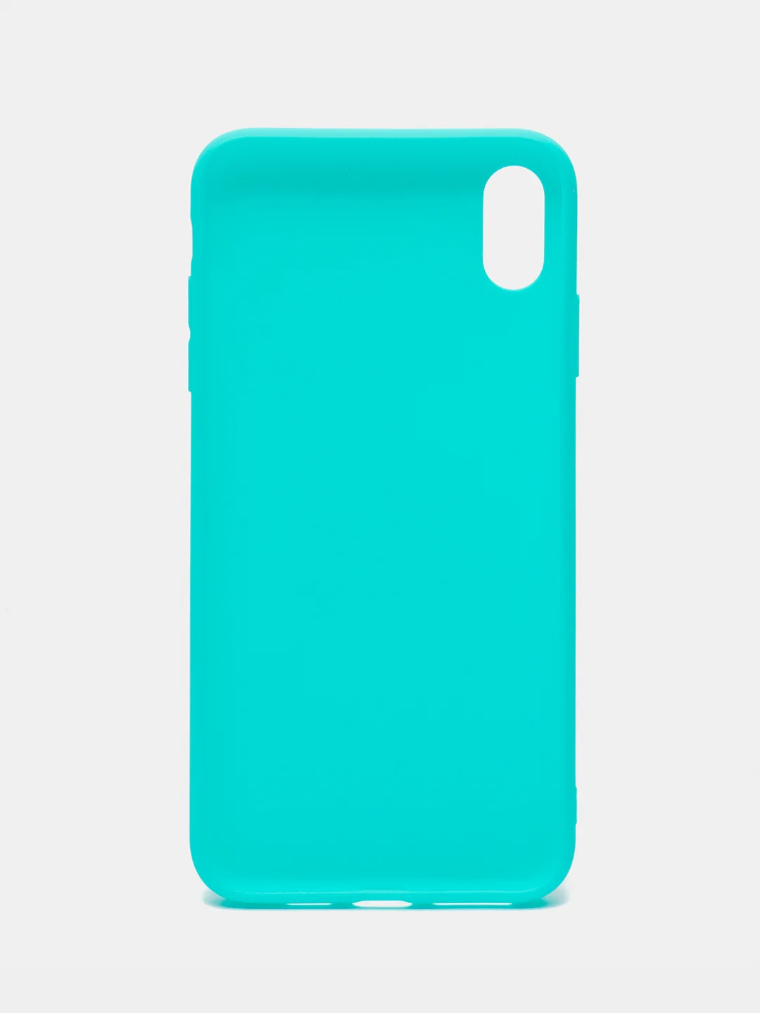 Небесно-голубой чехол для iPhone 5s, 6, 7, 8 Plus, SE 20, X, XS, XR, 11 Pro Max, 12 Mini, 13, силиконовый