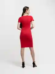 Алый платье женское