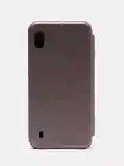 Серебряный чехол-книжка Samsung Galaxy A10 (Самсунг Галакси А10)