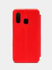 Красный чехол-книжка Samsung Galaxy A40 (Самсунг Галакси А40)