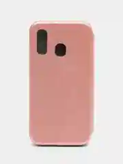 Розовый чехол-книжка Samsung Galaxy A40 (Самсунг Галакси А40)