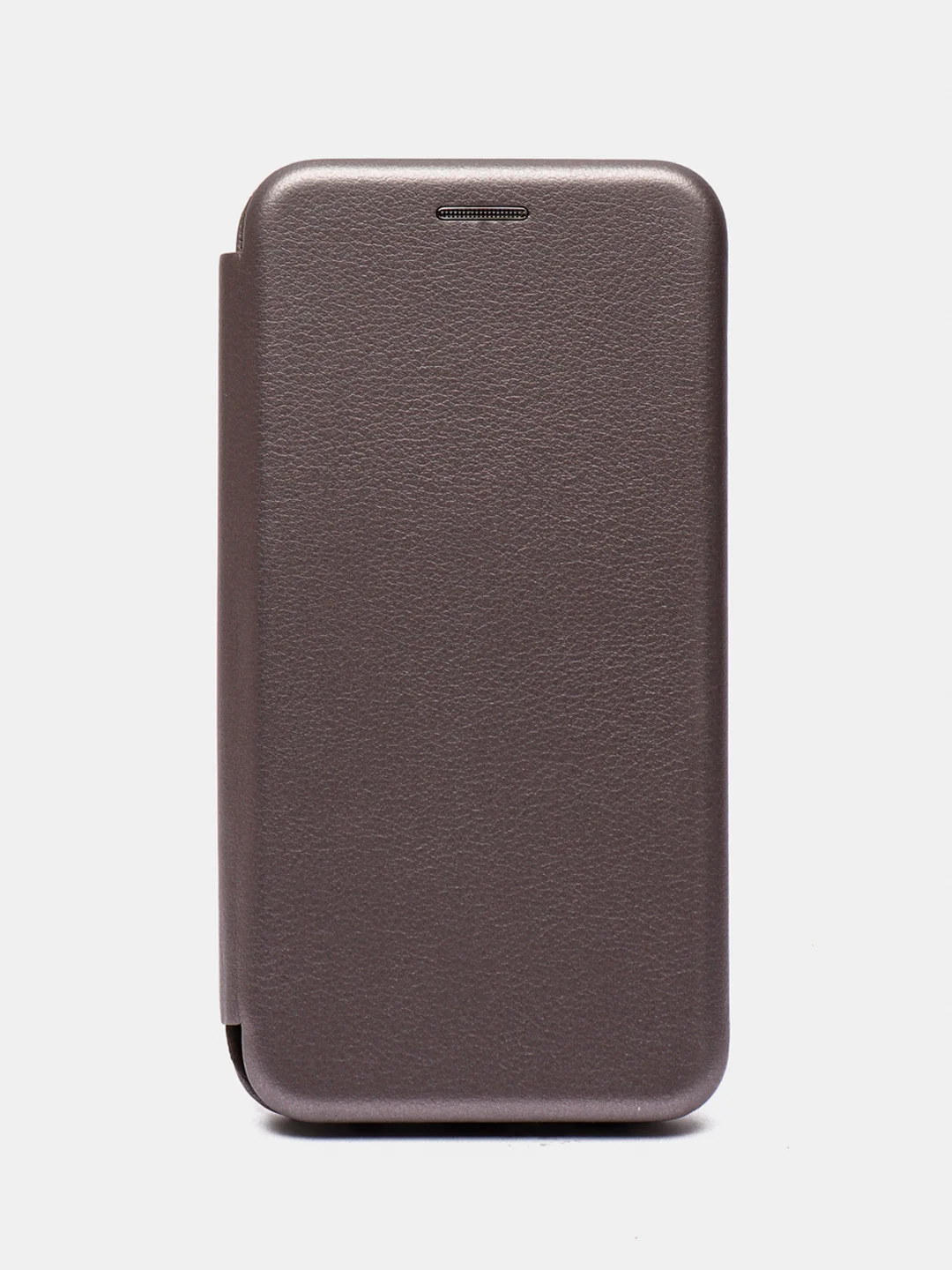 Серебряный чехол-книжка Samsung Galaxy A40 (Самсунг Галакси А40)