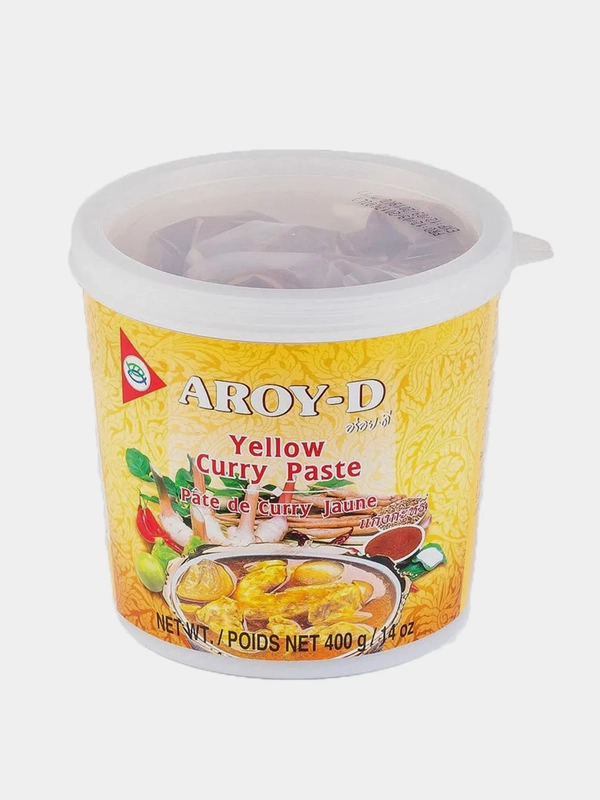 Паста карри Aroy-D, желтая, 400 г