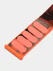 Оранжевый нейлоновый ремешок Apple Watch series 4 5 6 7, 38 40 41 42 44 45 49 мм браслет эппл ватч
