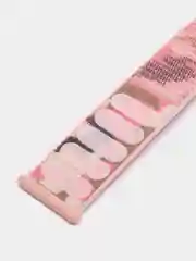 Пудровый нейлоновый ремешок Apple Watch series 4 5 6 7, 38 40 41 42 44 45 49 мм браслет эппл ватч