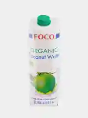 Органическая кокосовая вода FOCO, без сахара, 1 л