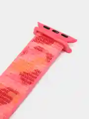 Розовый нейлоновый ремешок Apple Watch series 4 5 6 7, 38 40 41 42 44 45 49 мм браслет эппл ватч