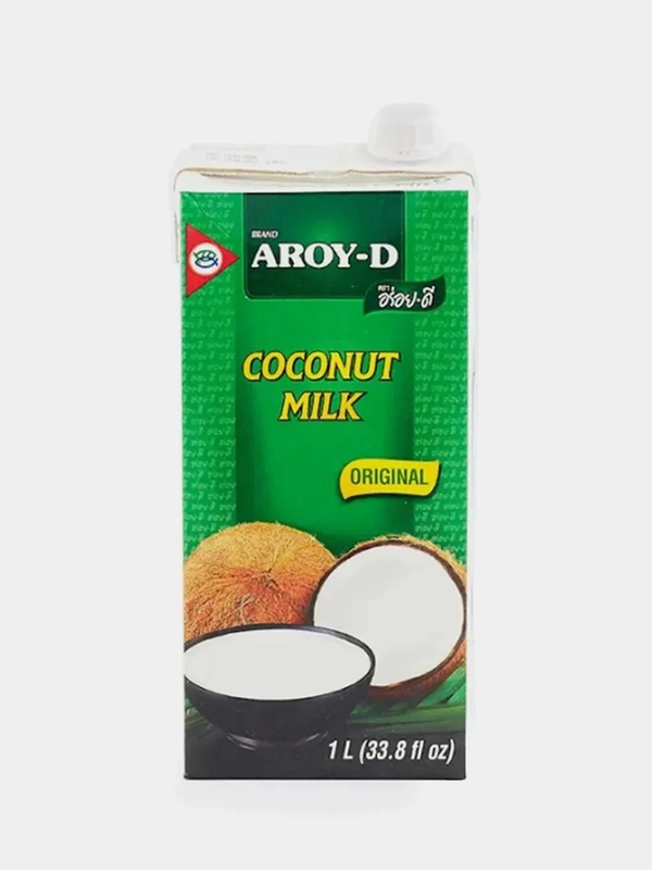 Кокосовое молоко AROY-D, растительные жиры 17-19%, 1 л