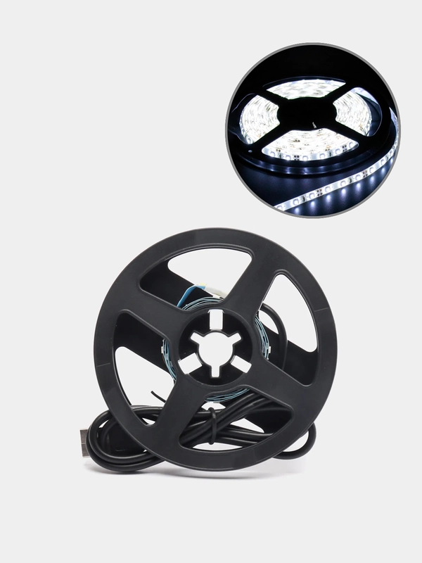 Лента светодиодная одноцветная, 12 V, USB, 3 цвета