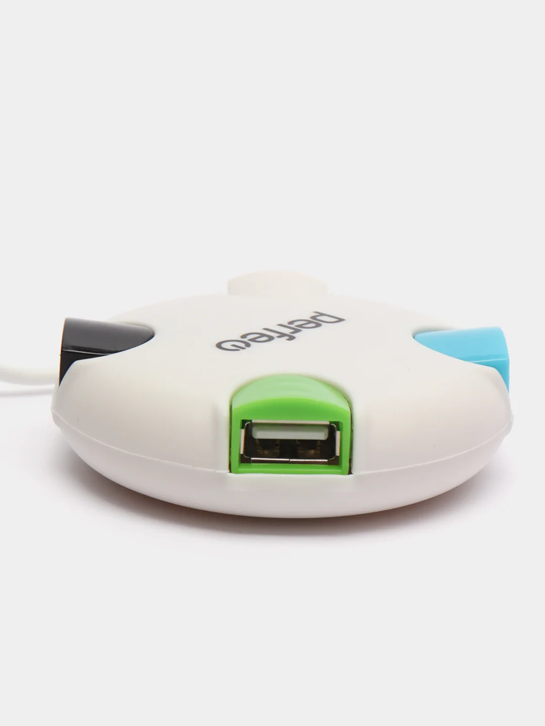 Perfeo USB-HUB 4 Port, PF-VI-H020, белый
