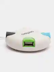 Perfeo USB-HUB 4 Port, PF-VI-H020, белый