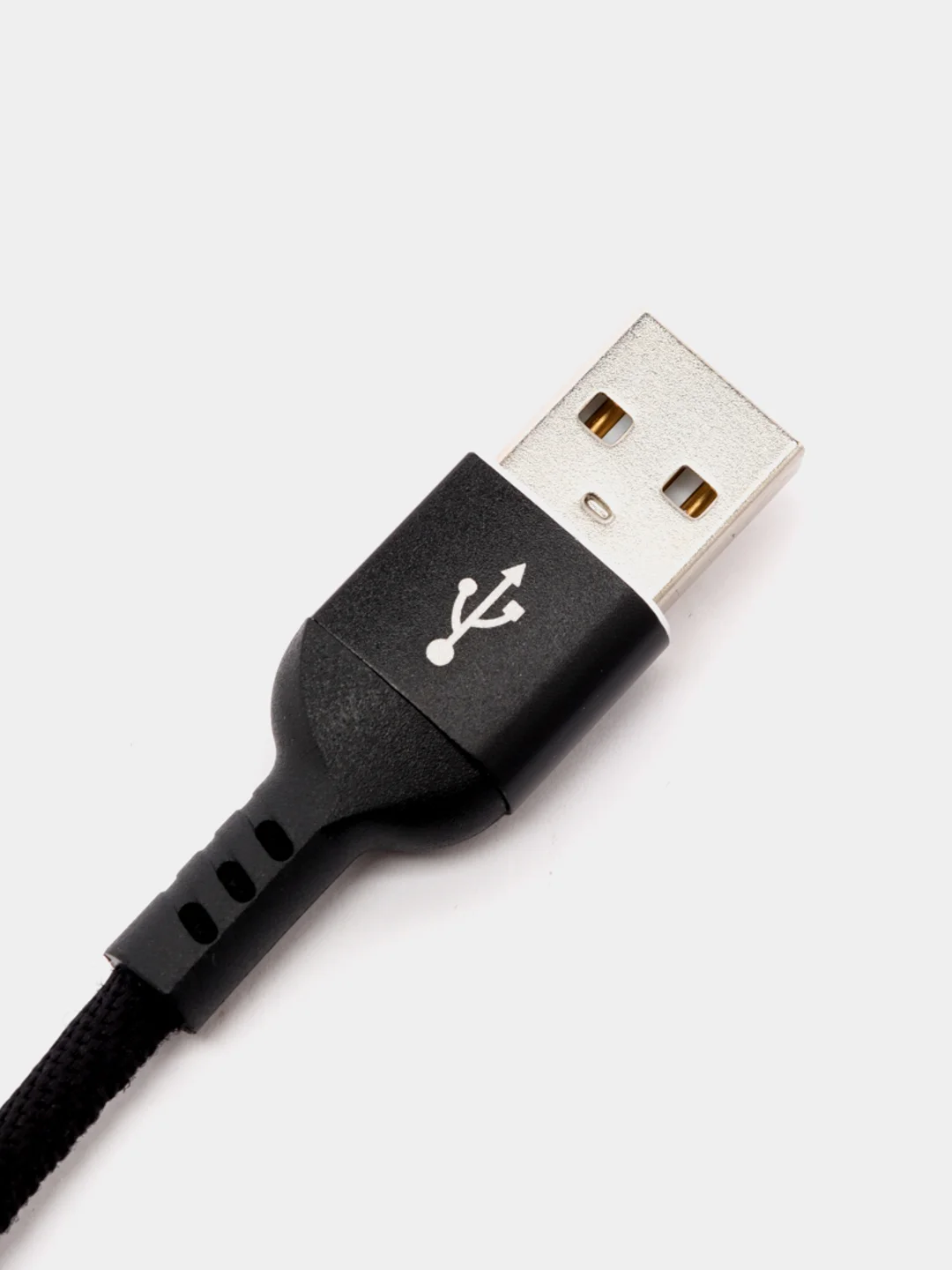 Кабель для iPhone PERFEO, USB - 8 PIN Lightning, черный, длина 1 м