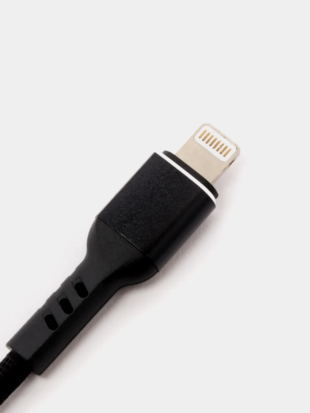 Кабель для iPhone PERFEO, USB - 8 PIN Lightning, черный, длина 1 м