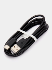 Кабель Perfeo USB 2.0, USB Type-C, черный, 1 м