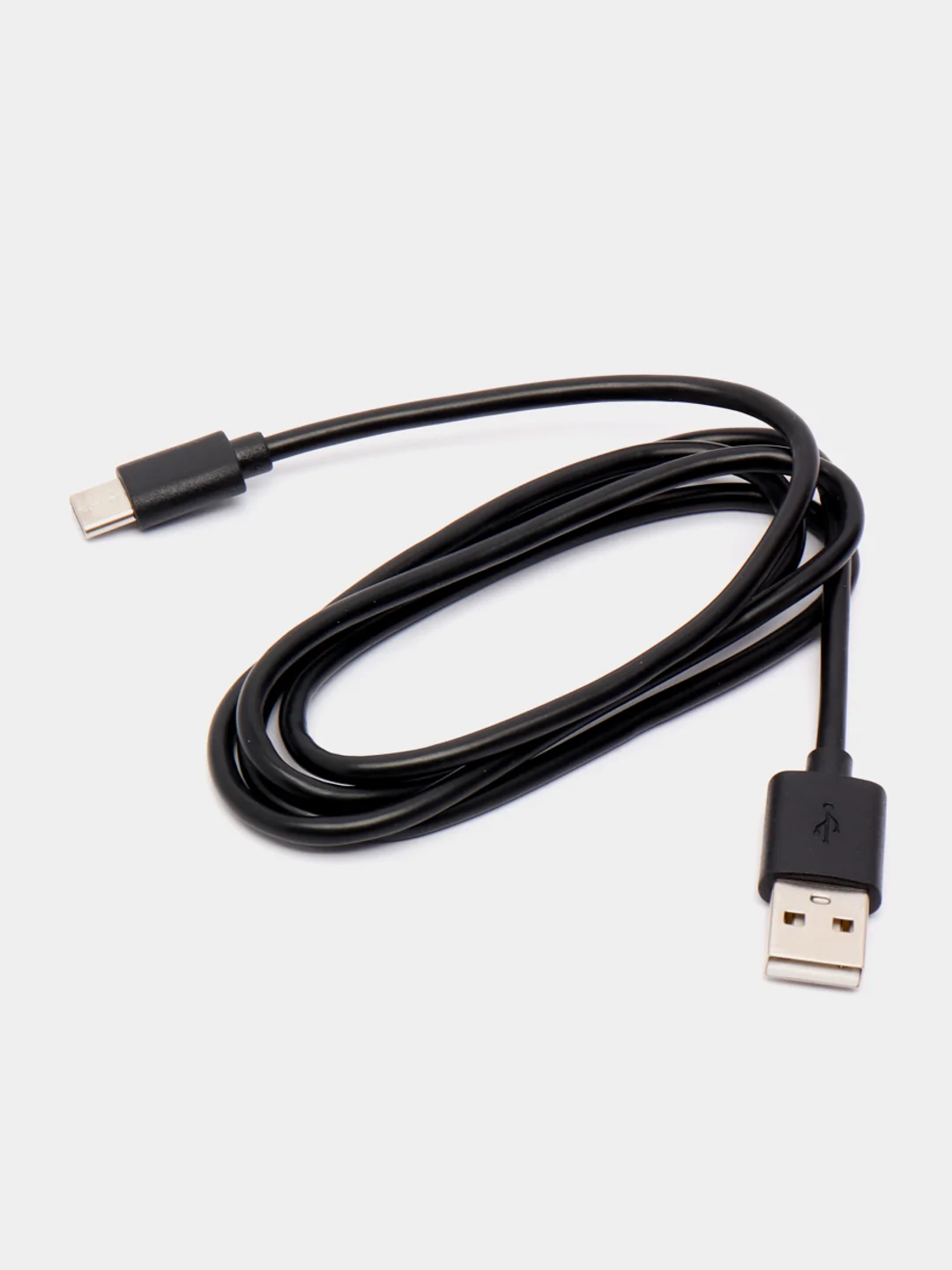 Кабель Perfeo USB 2.0, USB Type-C, черный, 1 м