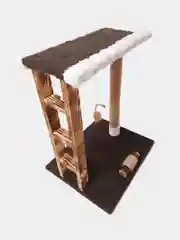 Коричневый когтеточка - игровая зона для кошек Lucky Cat