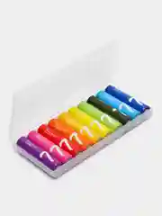 Батарейки алкалиновые Xiaomi ZMI Rainbow, AA пальчиковые и AAА мизинчиковые, 10 штук