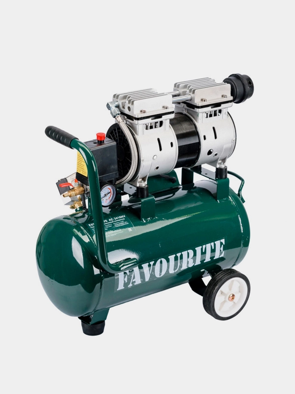Компрессор поршневой безмасляный FAVOURITE AC 2416NV, 1,6Вт, 24л, 160л ...