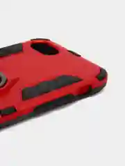 Красный чехол противоударный с кольцом и магнитом для iPhone 7 8 X XS XR 11 12 13 14 pro max айфон