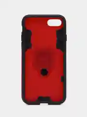 Красный чехол противоударный с кольцом и магнитом для iPhone 7 8 X XS XR 11 12 13 14 pro max айфон