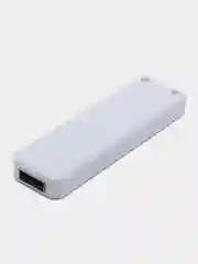 Белый электронная зажигалка USB, спиральная, ветрозащитная, без огня