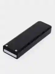 Черный электронная зажигалка USB, спиральная, ветрозащитная, без огня