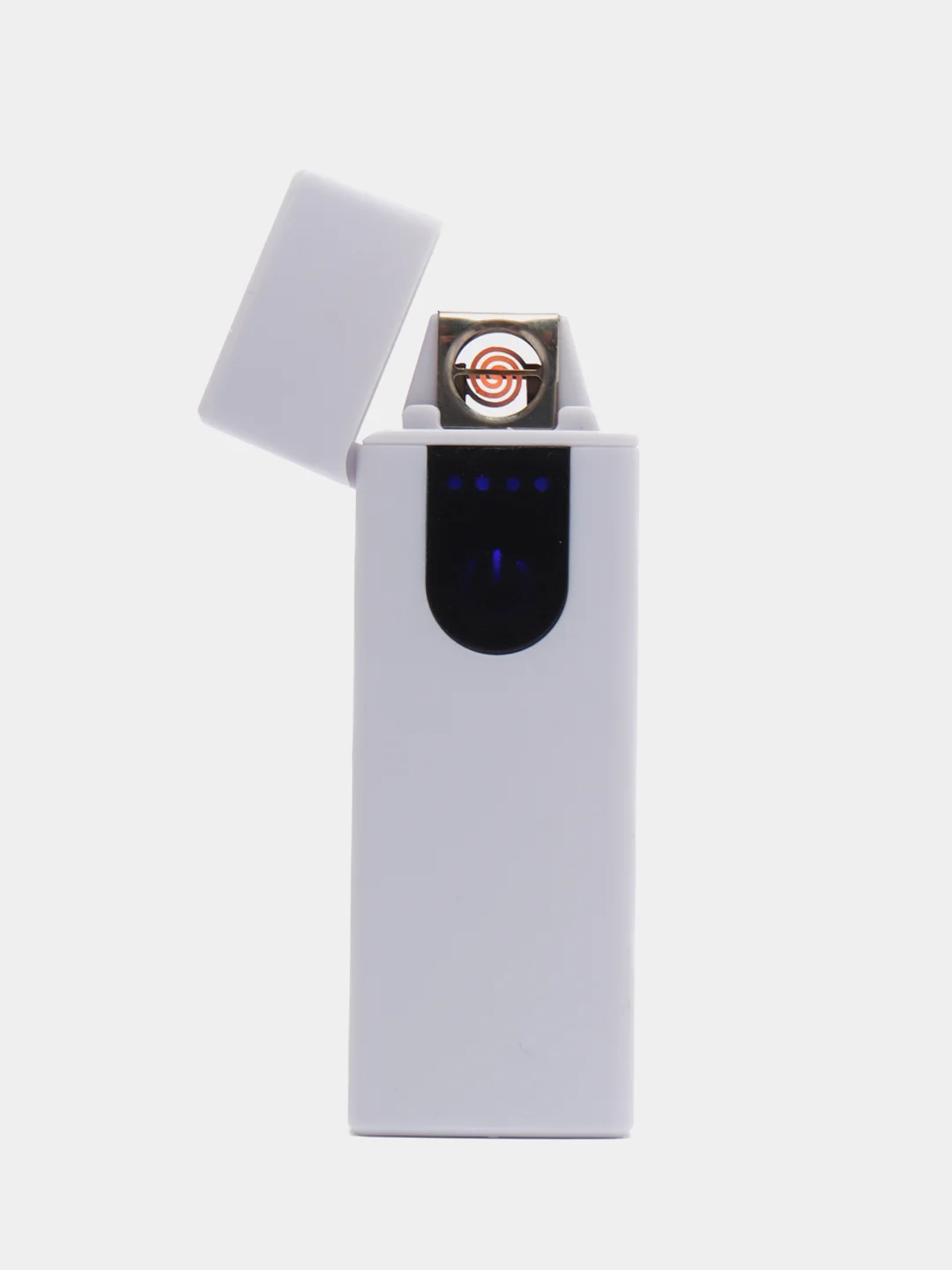 Белый электронная зажигалка с кабелем micro USB, с сенсорной кнопкой