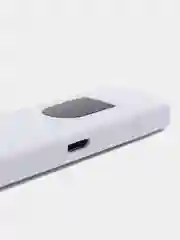 Белый электронная зажигалка с кабелем micro USB, с сенсорной кнопкой