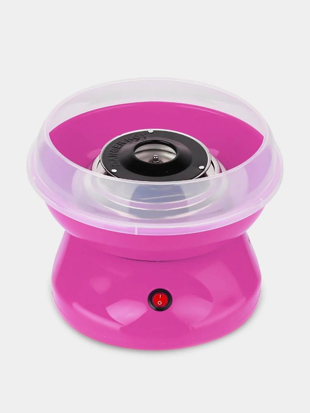 Розовый аппарат для приготовления сахарной ваты дома Cotton Candy Maker