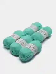 Тёмно-бирюзовый пряжа детская Alize (Ализе) My Baby, 5 штук, акрил, 50 г, 150 м