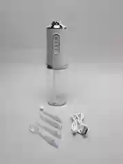 Белый ирригатор для полости рта аккумуляторный беспроводной с USB-зарядкой