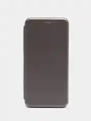 Серый чехол книжка Honor 9X Lite