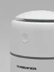 Белый увлажнитель воздуха аромадиффузор Humidifier с аккумулятором