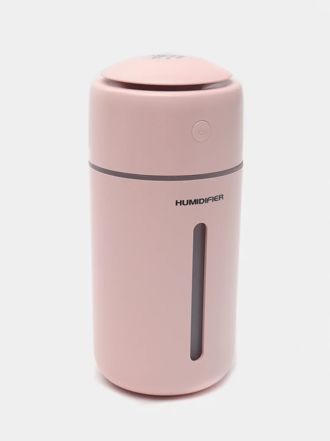 Розовый увлажнитель воздуха аромадиффузор Humidifier с аккумулятором
