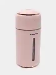 Розовый увлажнитель воздуха аромадиффузор Humidifier с аккумулятором