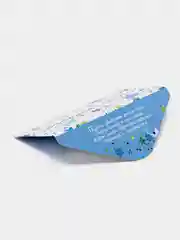 Белый открытка-конверт "С днем рождения!"