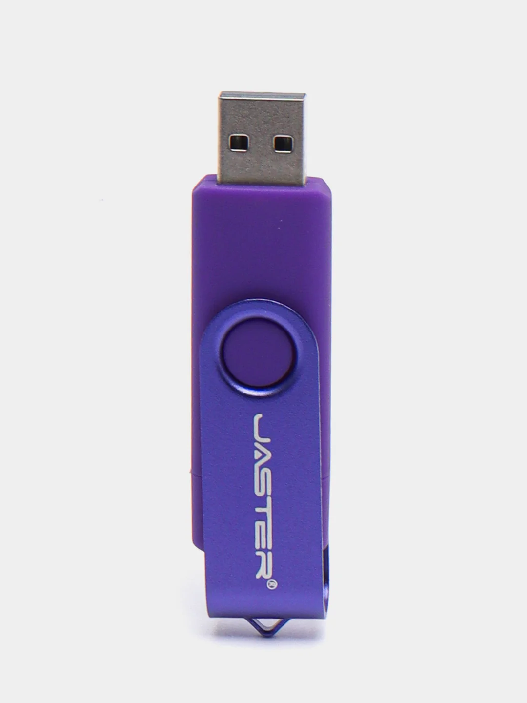 Пурпурный usb флеш-накопитель 3 в 1 для телефона и ПК 8, 16, 32, 64, 128 Гб, флешка Jaster