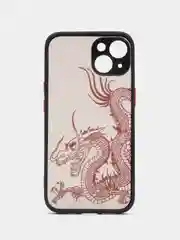 Тёмно-серый чехол на iPhone (Айфон) 11/13/14/15/X/XR/7/8 Plus/SE2/XS Max/12 Pro Max про макс
